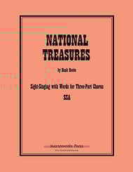 cover National Treasures Digital File Reproducible PDF cover